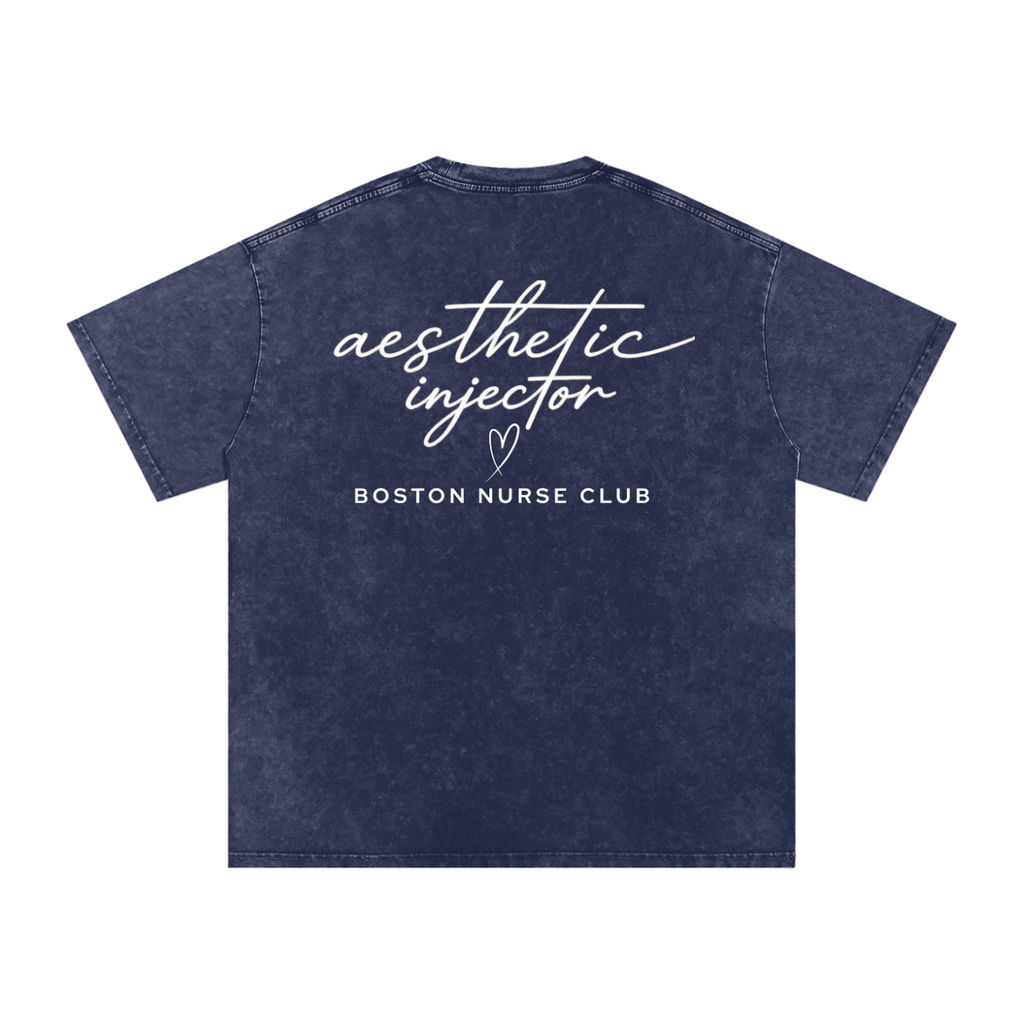 Aesthetic Injector Acid Washed T-Shirt