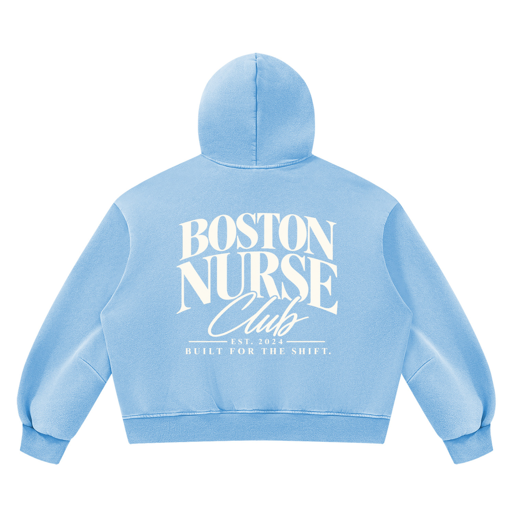 BNC Boxy Hoodie - Vintage Washed