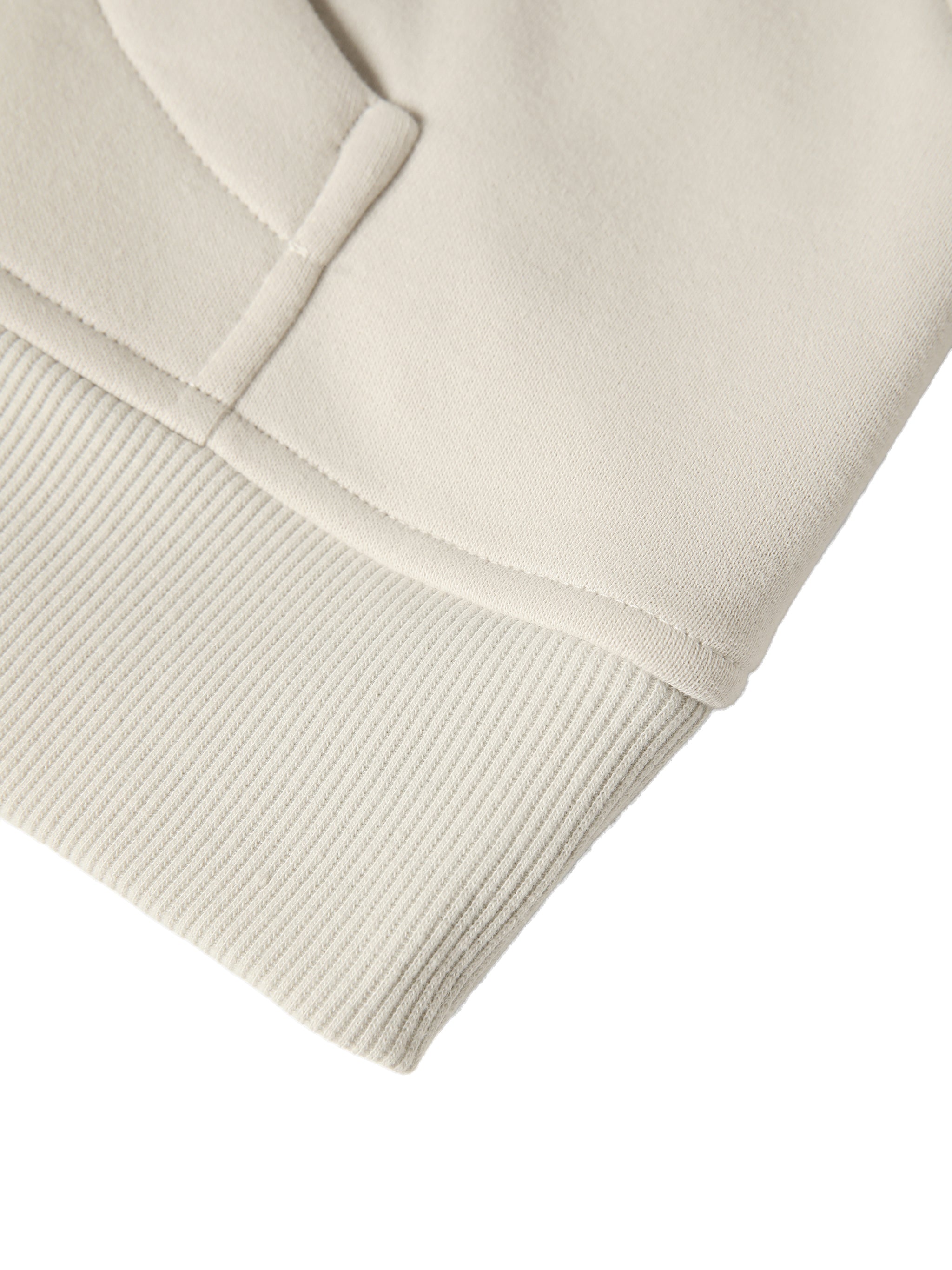 Cropped Quarter Zip Sweatshirt