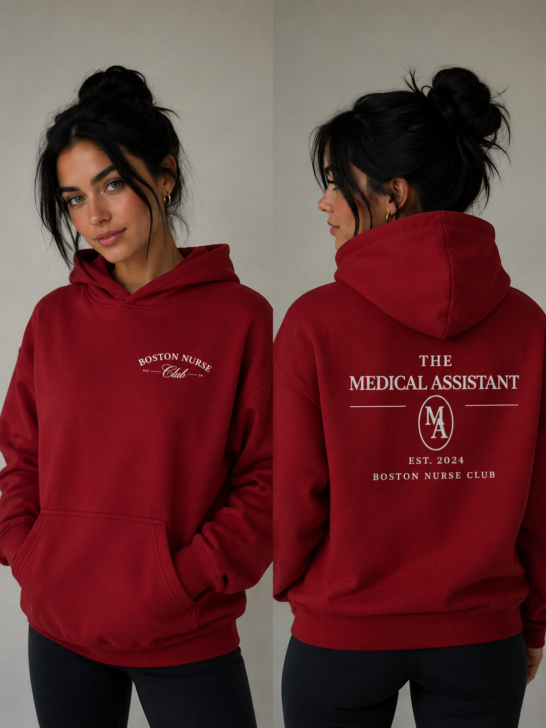 The Medical Assistant Oversize Sweatshirt Hoodie